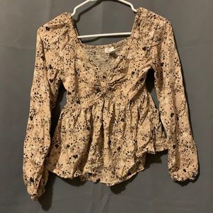 Japra long sleeve flowy shirt